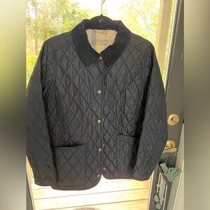 Barbour Annandale Black Quilted Jacket